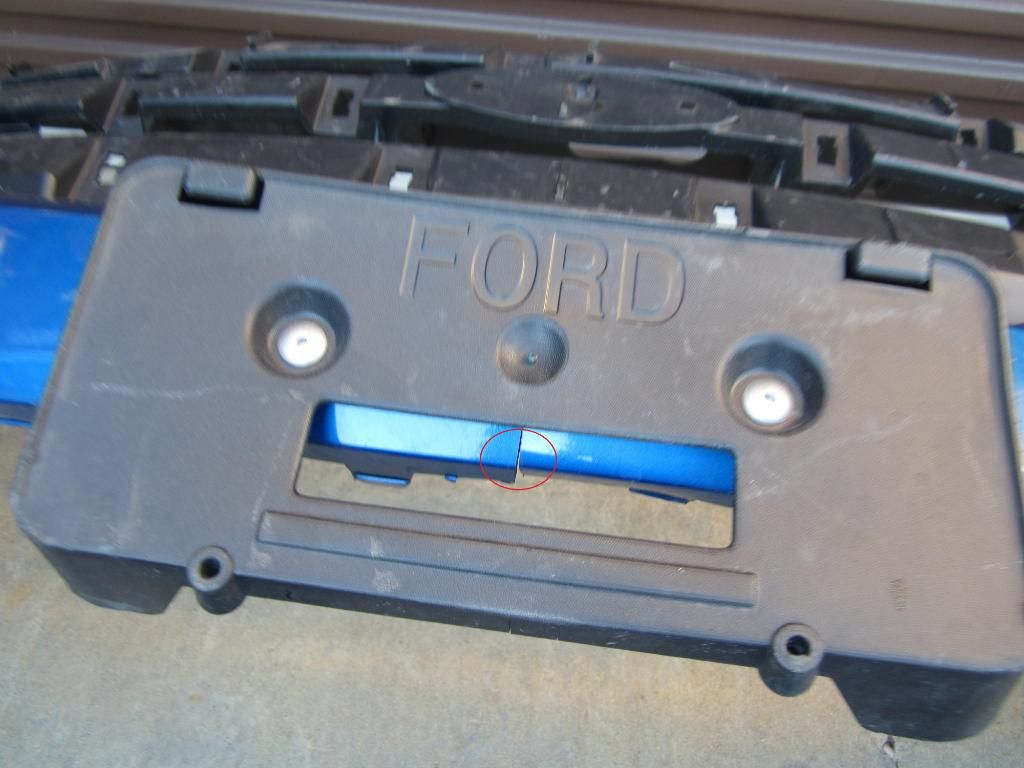 FORD FUSION FRONT BUMPER COVER 2010 2011 2012 OEM 3.5L SPORT